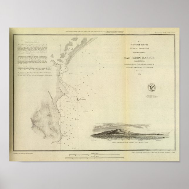 Affiches Port de San Pedro, Californie (Devant)