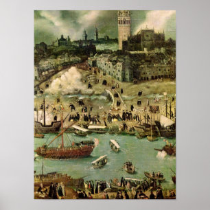 Affiches Port de Séville, c.1590