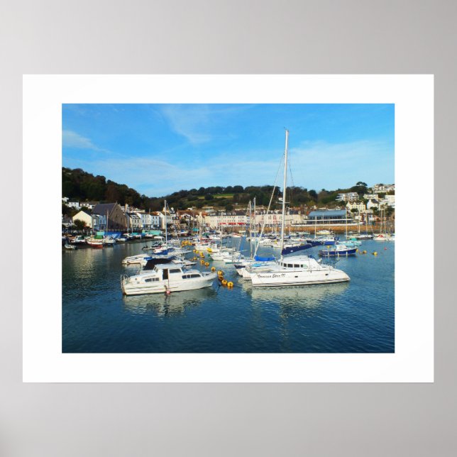 Affiches Port de St Aubin, Jersey (Devant)