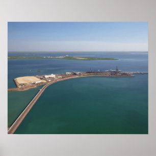 Affiches Port East Arm, port de Darwin