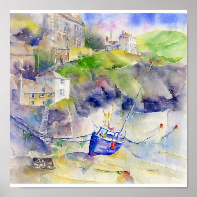 Affiches Port Isaac Cornwall (Devant)