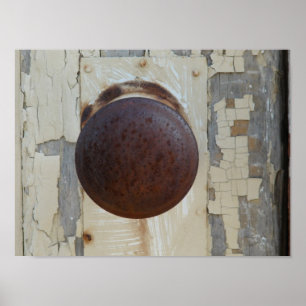 Affiches Porte abandonnée