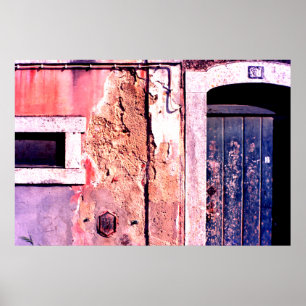 Affiches Porte de Dilapated, Cascias, Portugal