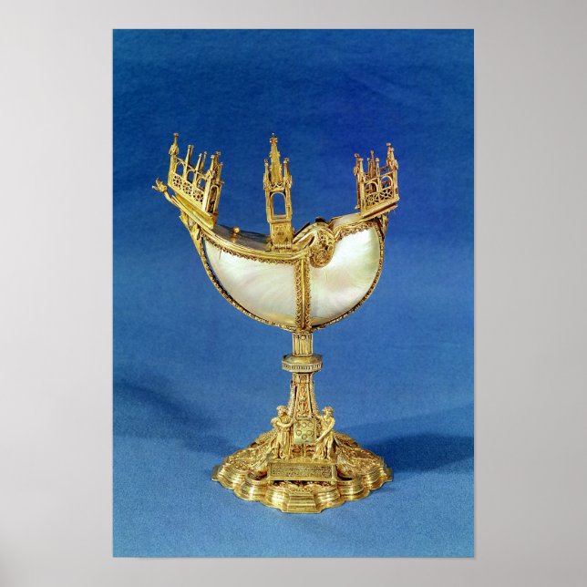 Affiches Porte-encens en forme de bateau (Devant)