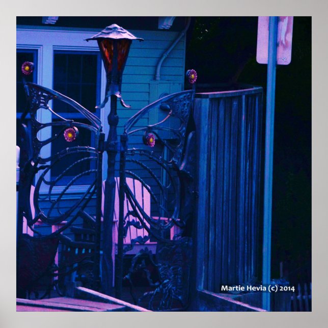 Affiches Porte papillon (Devant)