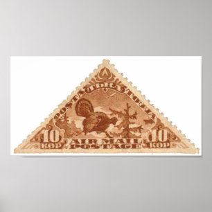 Affiches Portefeuille du triangle rouge Tannu Tuva 10 Turqu