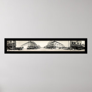 Affiches Porterville CA Streets Photo 1914