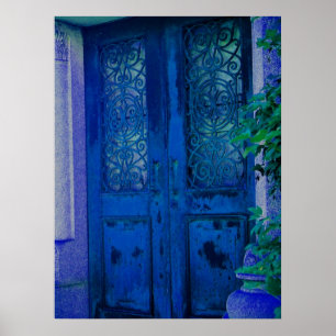 Affiches Portes bleues