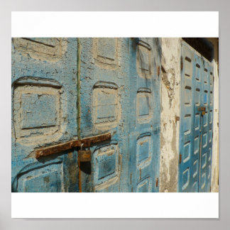 Affiches portes cassées