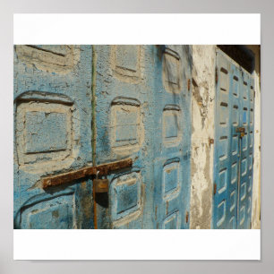 Affiches portes criquées