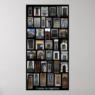 Affiches Portes d'Argentine