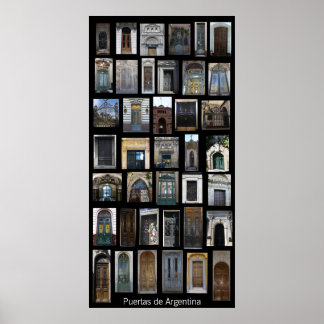 Affiches Portes d'Argentine