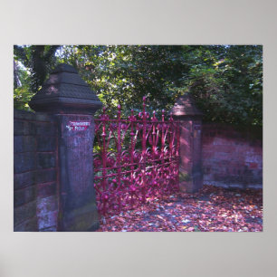 Affiches Portes de gisement de fraise, Liverpool R-U