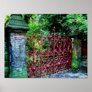 Affiches Portes de gisement de fraise, Liverpool, R-U