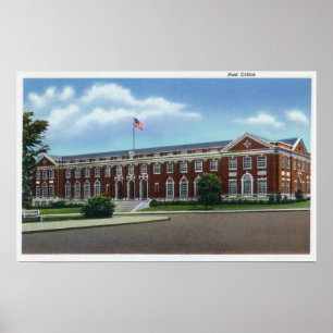 Affiches Portland, vue de MaineExterior du courrier