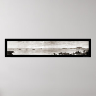 Affiches Porto Rico Ships Photo 1914