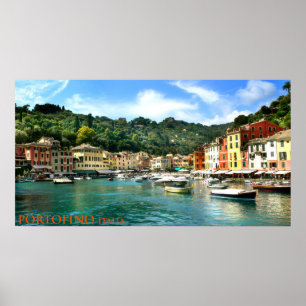 Affiches portofino Italie