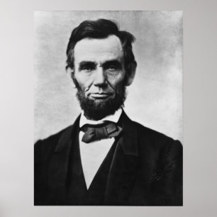 Affiches Portrait d'Abraham Lincoln