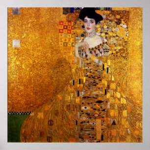 Affiches Portrait d'Adele Bloch-Bauer par Gustav Klimt