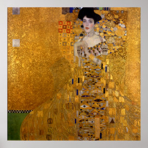 Affiches Portrait d'Adele Bloch-Bauer par Gustav Klimt 1907