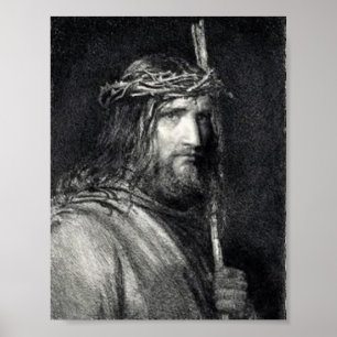 Affiches Portrait d'affiche de Jésus-Christ