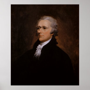 Affiches Portrait d'Alexander Hamilton par John Trumbull