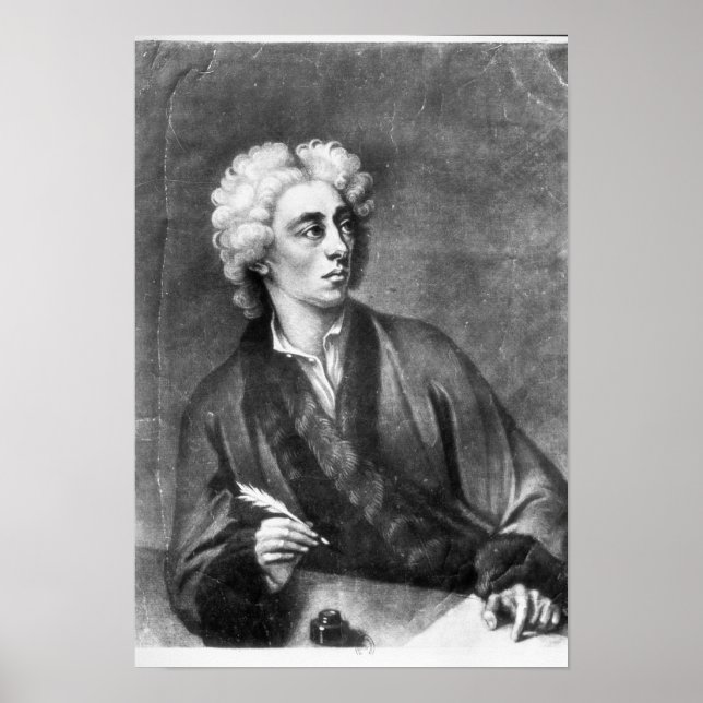 Affiches Portrait d'Alexander Pope (Devant)