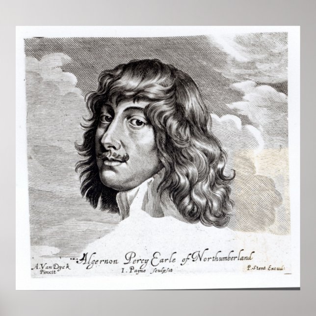 Affiches Portrait d'Algernon Percy (Devant)