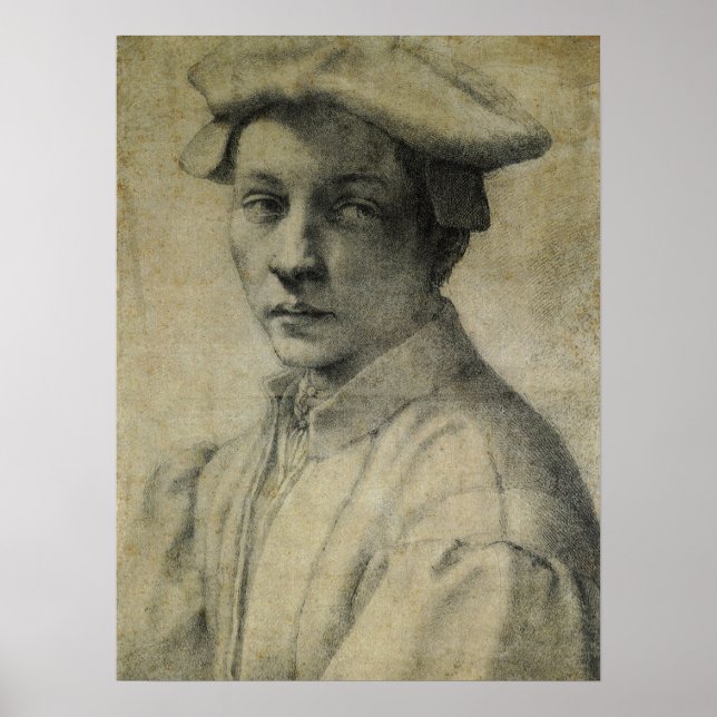 Affiches Portrait d'Andrea Quaratesi par Michelangelo (Devant)