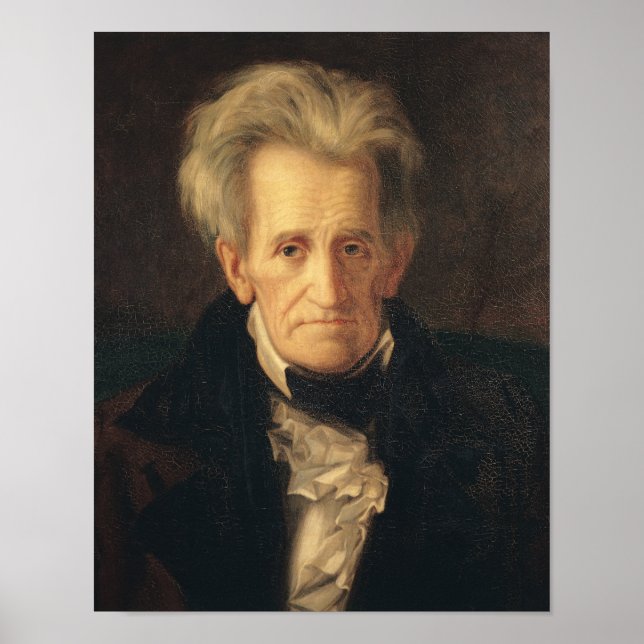 Affiches Portrait d'Andrew Jackson (Devant)