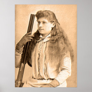 Affiches Portrait d'Annie Oakley