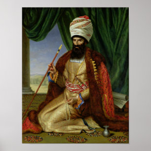 Affiches Portrait d'Asker-Khan, ambassadeur de Perse