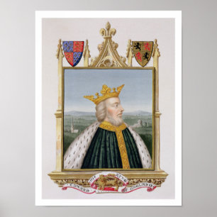 Affiches Portrait de 1312-77) rois d'Angleterre f d'Edouard