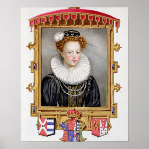 Affiches Portrait de 1512-1548) sixièmes épouses de