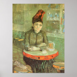 Affiches Portrait de Agostina Segatori par Vincent van Gogh