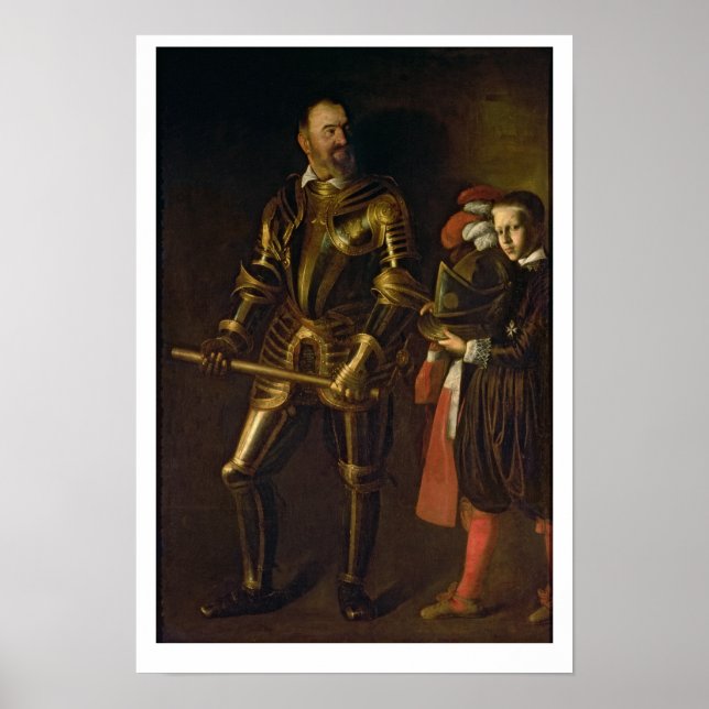Affiches Portrait de Alof de Wignacourt, Grand Maître de (Devant)