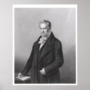 Affiches Portrait de baron Alexander von Humboldt