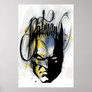Affiches Portrait de Batman Airbrush