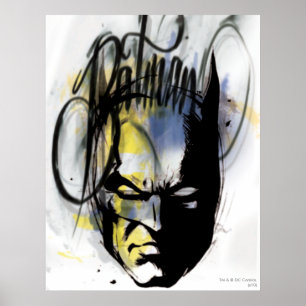 Affiches Portrait de Batman Airbrush