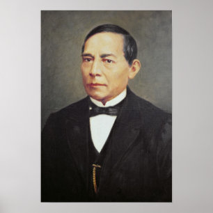 Affiches Portrait de Benito Juarez, 1948