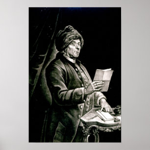 Affiches Portrait de Benjamin Franklin, 1777