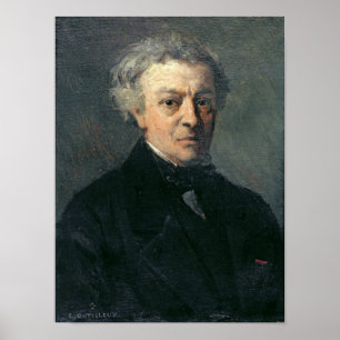 Affiches Portrait de Camille Corot c.1863