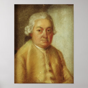 Affiches Portrait de Carl Philipp Emanuel Bach, c.1780