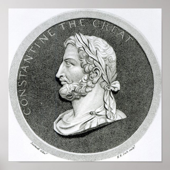 Affiches Portrait de Constantin le Grand (Devant)