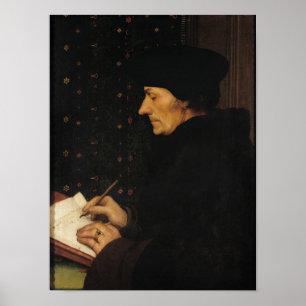 Affiches Portrait de Desiderius Erasmus