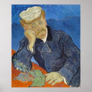 Affiches Portrait de Dr. Gachet par Vincent van Gogh