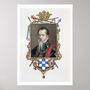 Affiches Portrait de duc de Ferdinand Alvarez De Toledo