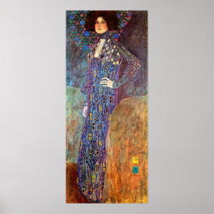 Affiches Portrait de Emily Floge par Gustav Klimt