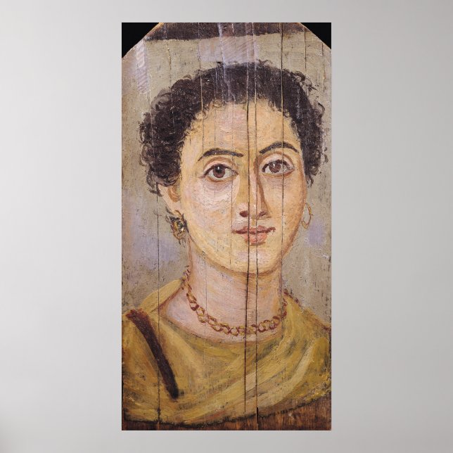 Affiches Portrait de Fayum d'une femme (Devant)