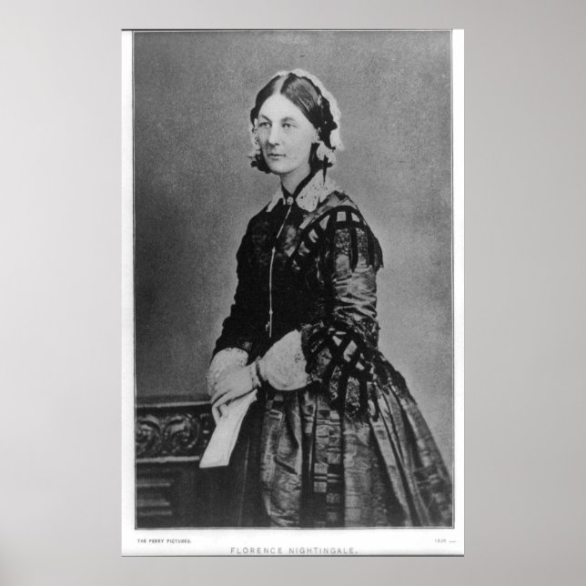 Affiches Portrait de Florence Nightingale (Devant)